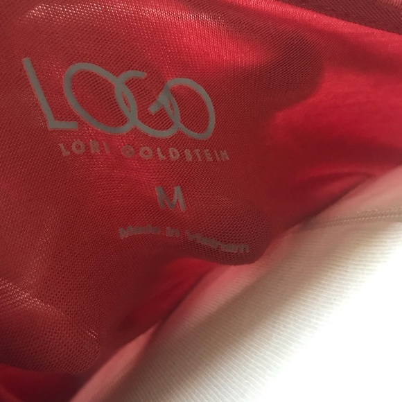 LOGO by Lori Goldstein coral tunic - Picture 4 of 7